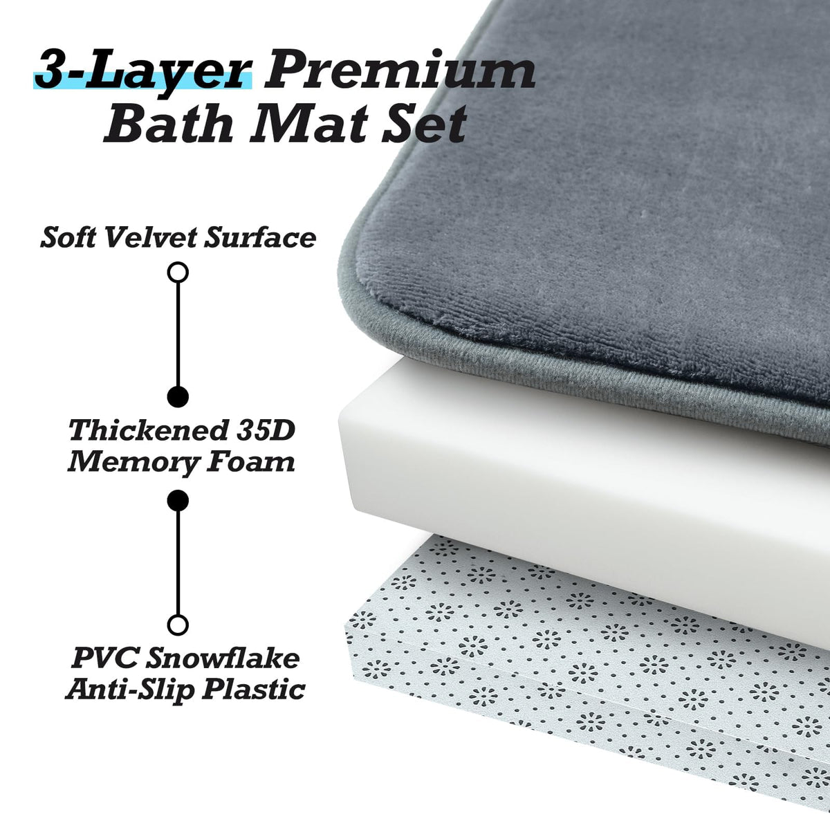 HUXMEYSON bathroom set enhances ambience and daily comfort