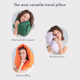 Machine washable construction makes refreshing quick after travel or at home