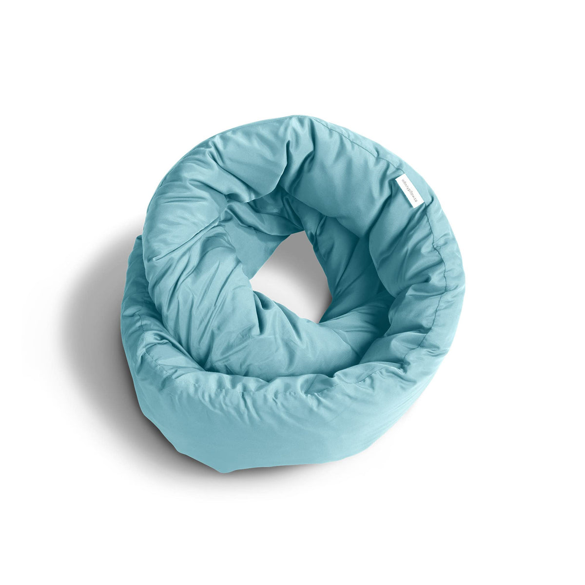 Huzi Infinity Pillow travel neck pillow, compact support for flights