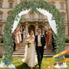 HUZIYAHAN eucalyptus garland as wall decor adding subtle greenery