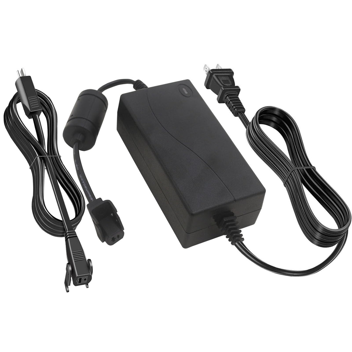 HUZUM universal power cord recliner motor connector close-up showing two-pin compatibility