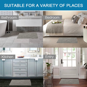H.VERSAILTEX machine-washable rug ready for easy care in laundry