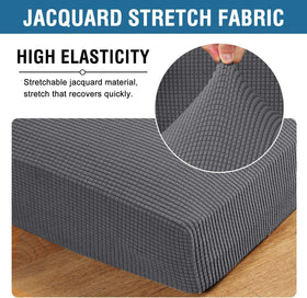 H.VERSAILTEX non-slip elastic loops secure the bottom edges.