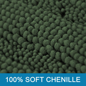 H.VERSAILTEX non-slip back bath rug keeps mats secure on wet floors