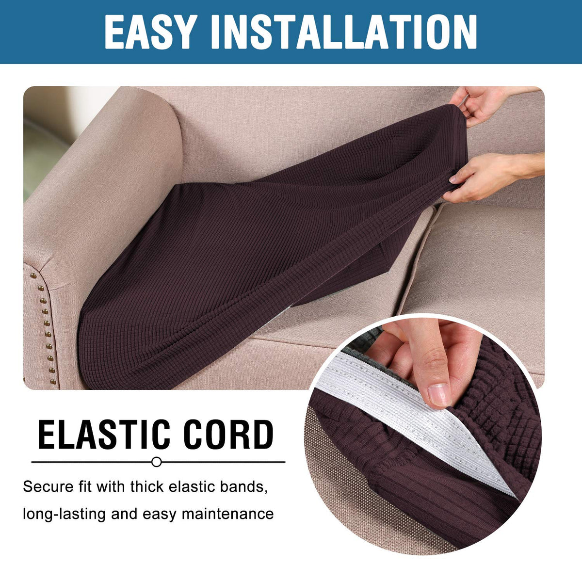 H.VERSAILTEX eco-certified cushion cover supports sustainable living