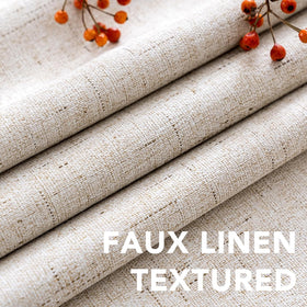 H.VERSAILTEX linen drapery texture highlighting soft woven look