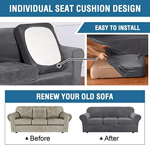 H.VERSAILTEX machine washable slipcover for easy care and freshness.