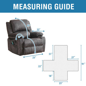 H.VERSAILTEX side pockets for remotes and magazines
