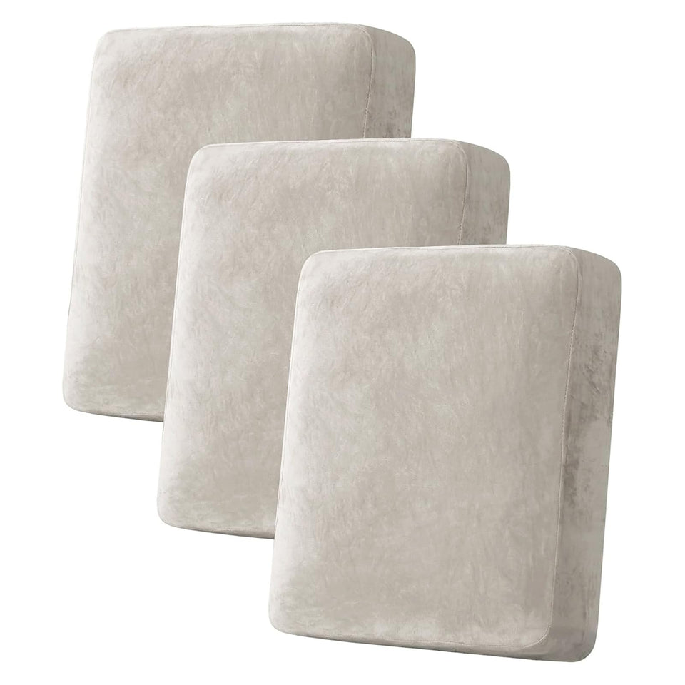 H.VERSAILTEX velvet stretch cushion cover adds a soft, luxurious feel to your sofa cushions.