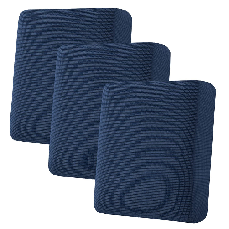 H.VERSAILTEX cushion slipcover with small-check texture for stylish protection.