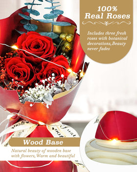 HVY eternal rose gift bouquet, a romantic gesture with lasting charm.