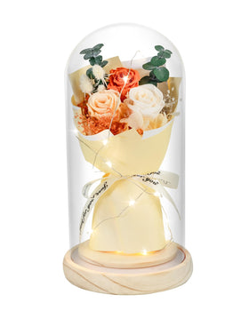HVY preserved flowers bouquet for her showcases timeless beauty with long-lasting charm.