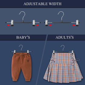 HWAJAN non-slip clips keep clothes secure without leaving marks.