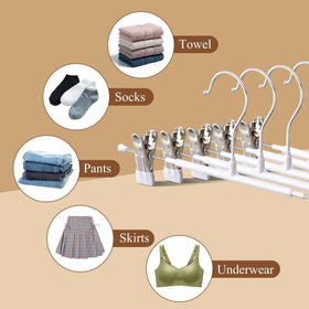 HWAJAN ultra-thin design maximizes closet space without sacrificing durability.