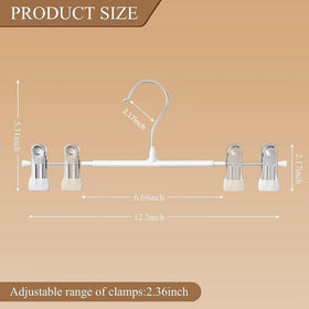 HWAJAN ideal for wardrobes, bedrooms, and laundry areas, keeping garments organized.