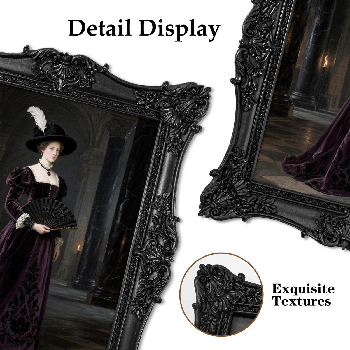 Hwamiora frame easel-tabletop display setup for versatile decor.