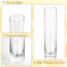 HWASHIN single-stem vase for roses and daisies creates an elegant focal point