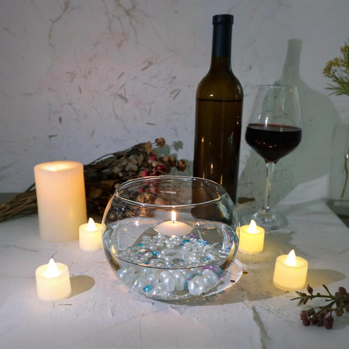 HWASHIN versatile home or office decor vases for tables and shelves.
