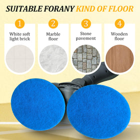 HXZIYI S7000 white polishing pad for smooth sealed floors.