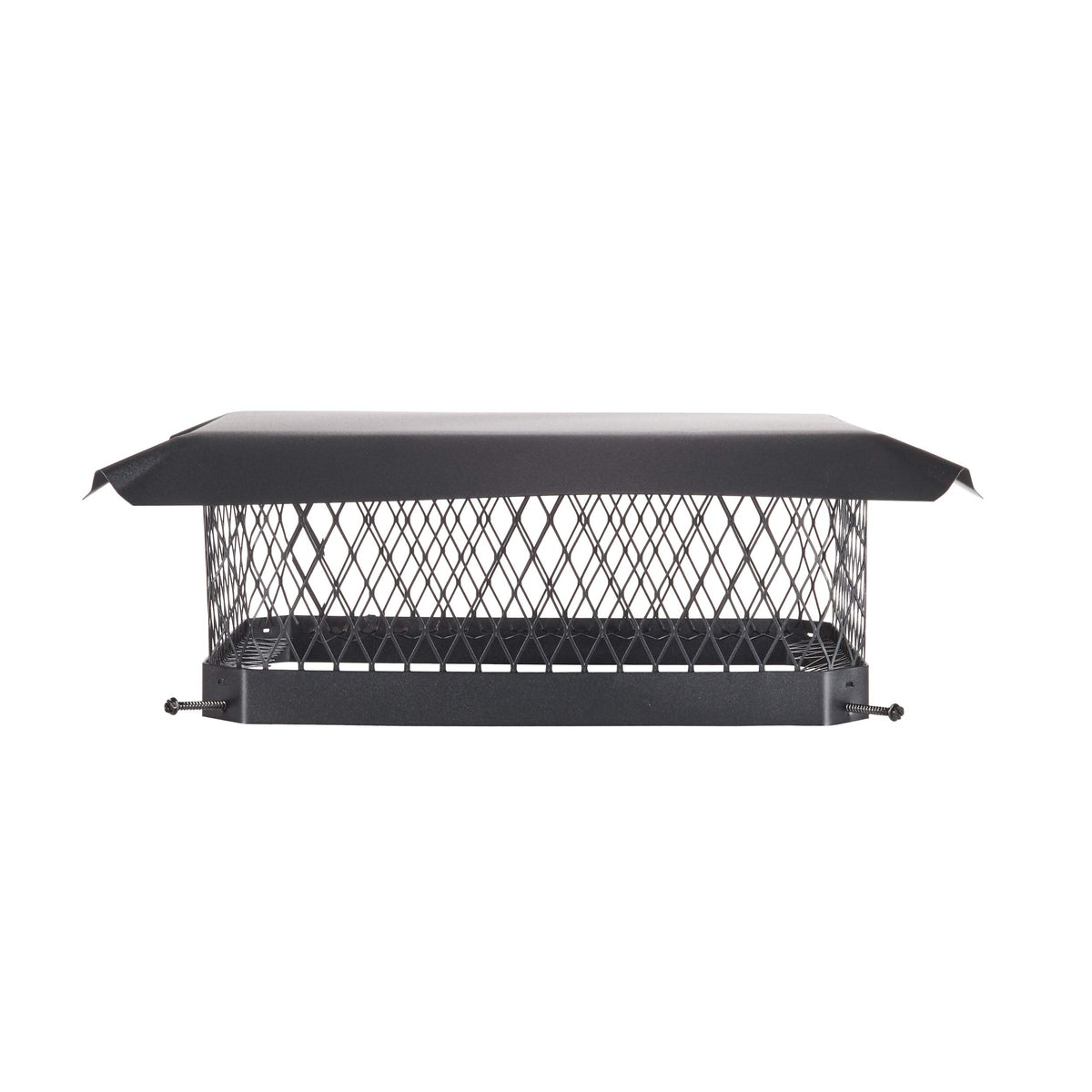 HY-C Shelter 13x18 cap front view protects chimney top from rain