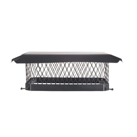 HY-C Shelter 13x18 cap front view protects chimney top from rain