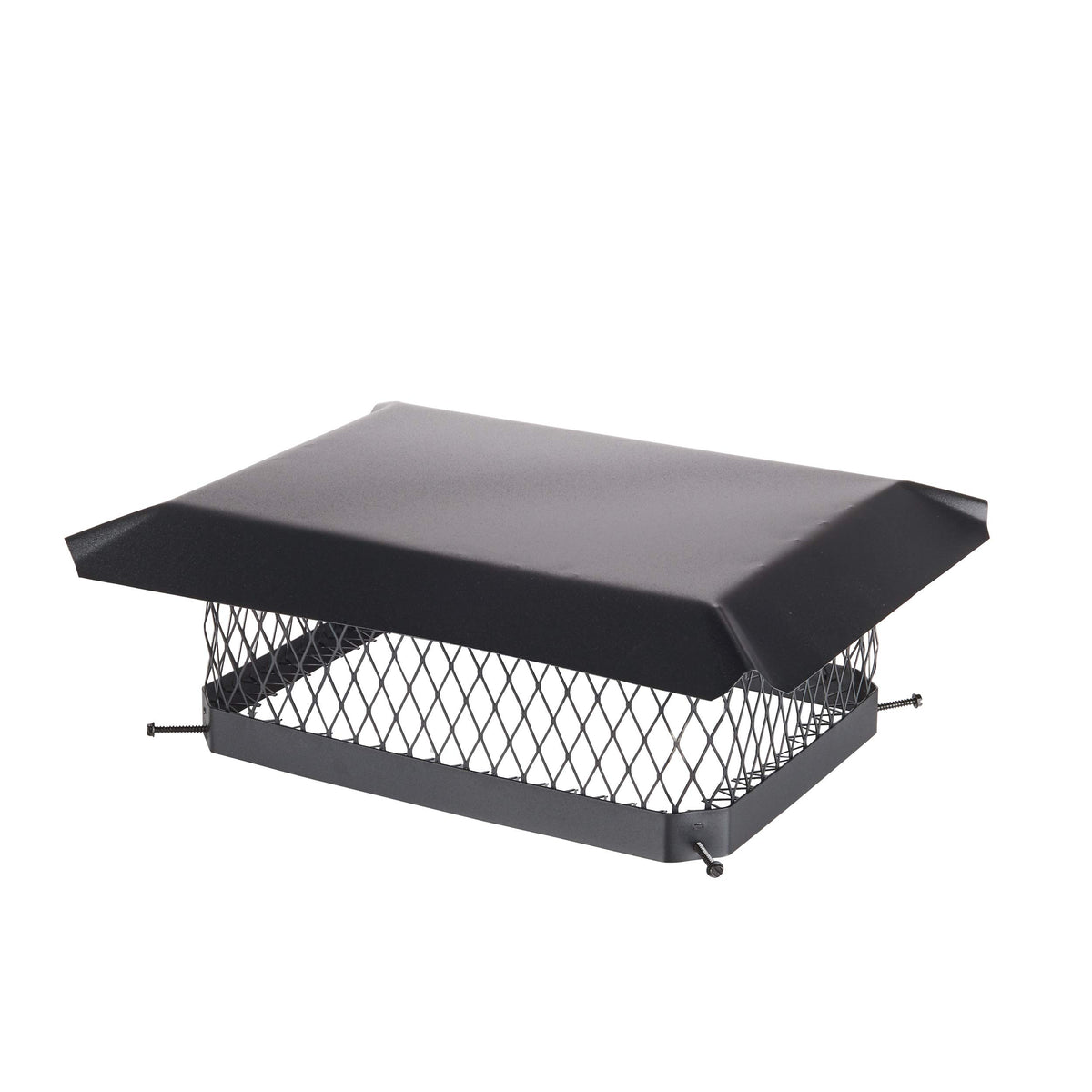 HY-C Shelter 13x18 cap side view with bolt-on installation