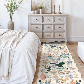 HY HAO YUN LAI 2x10 washable hallway runner rug non-slip back helps prevent slips in entryways.