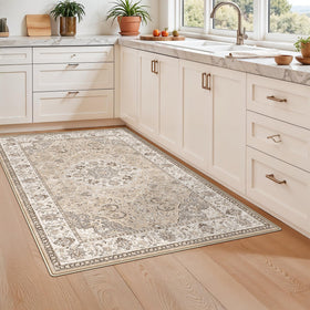 HY HAO YUN LAI soft low-pile rug offers gentle underfoot comfort in busy areas.