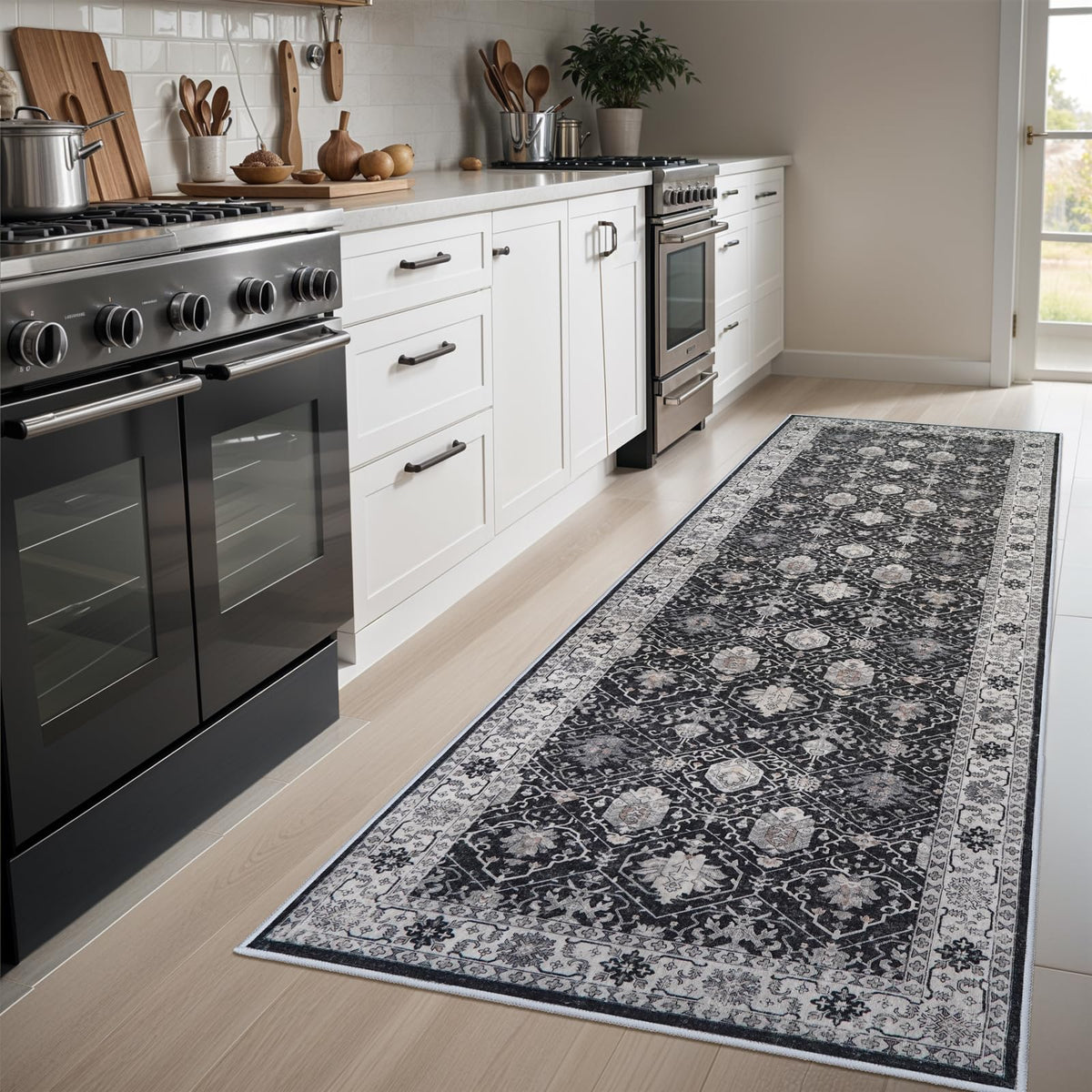 HY HAO YUN LAI durable kitchen rug handles everyday use.