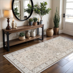 HY HAO YUN LAI stain-resistant rug keeps spills contained.