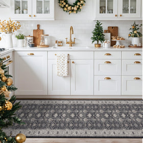 HY HAO YUN LAI entryway rug vintage soft design enhances living spaces.