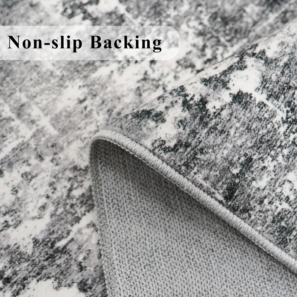 HY HAO YUN LAI farmhouse entryway runner, low-pile and non-slip for safe traffic.