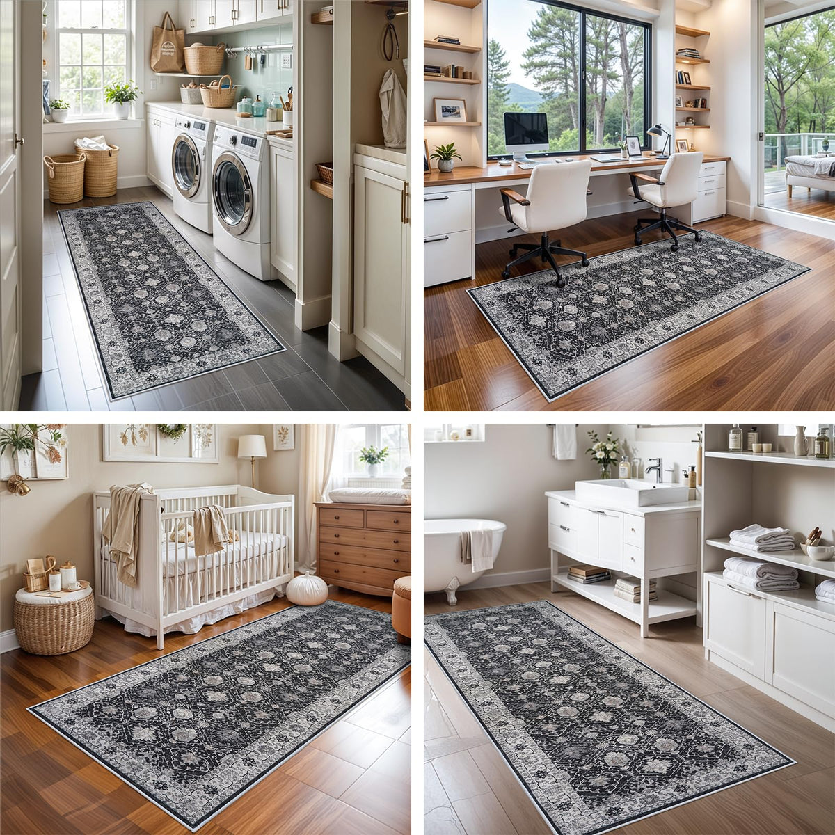 HY Hao Yun Lai easy cleaning with vacuum or spot wipe.
