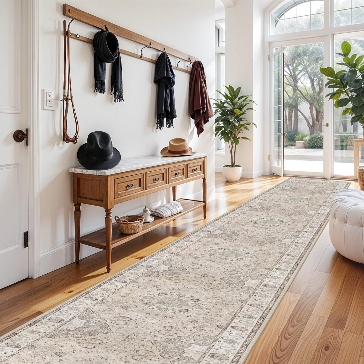 HY HAO YUN LAI hallway runner rug durable for daily use in busy spaces