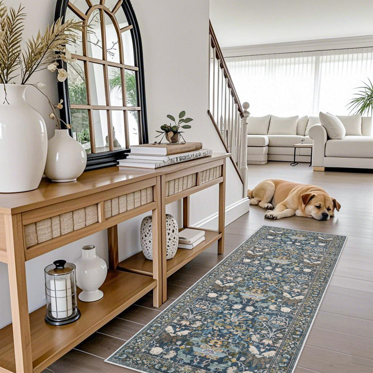 HY HAO YUN LAI non-slip backing detail demonstrates safer placement on busy floors.