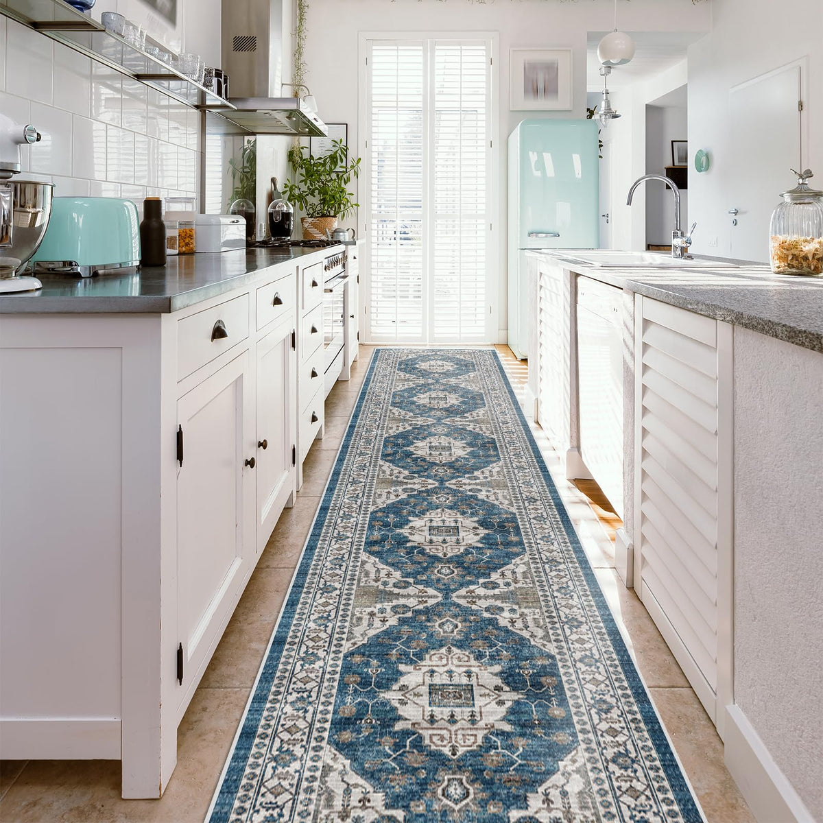HY HAO YUN LAI rug with non-slip backing keeps placement secure