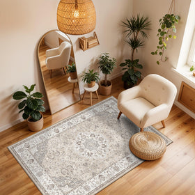 HY HAO YUN LAI non-slip kitchen sink area rug provides secure footing for families.