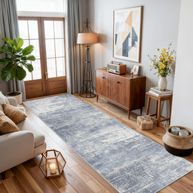 HY HAO YUN LAI pet-friendly, stain-resistant kitchen rug resists everyday messes.