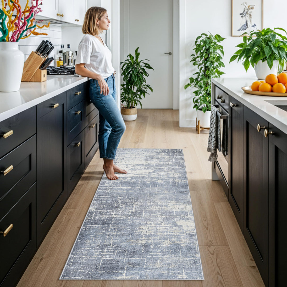 HY HAO YUN LAI soft edge rug provides durable comfort underfoot for family spaces
