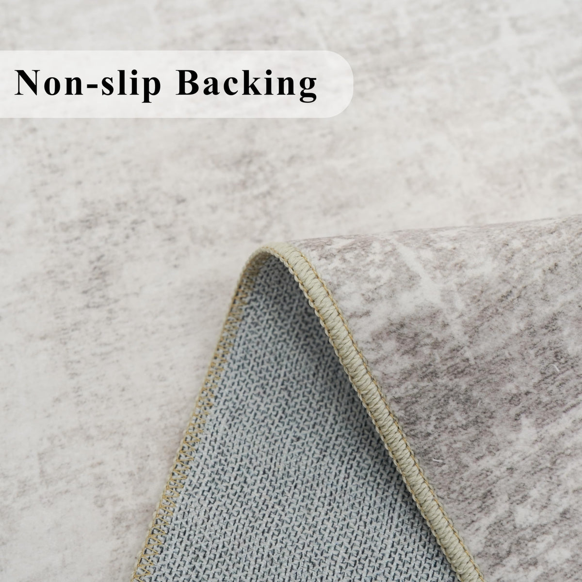 HY HAO YUN LAI soft low-pile bedroom rug offers comfortable underfoot for relaxed rooms.