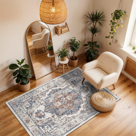 HY HAO YUN LAI rug texture close-up showing soft pile and durable construction.