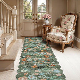 HY HAO YUN LAI hallway rug in entryway with pets and kids-friendly design