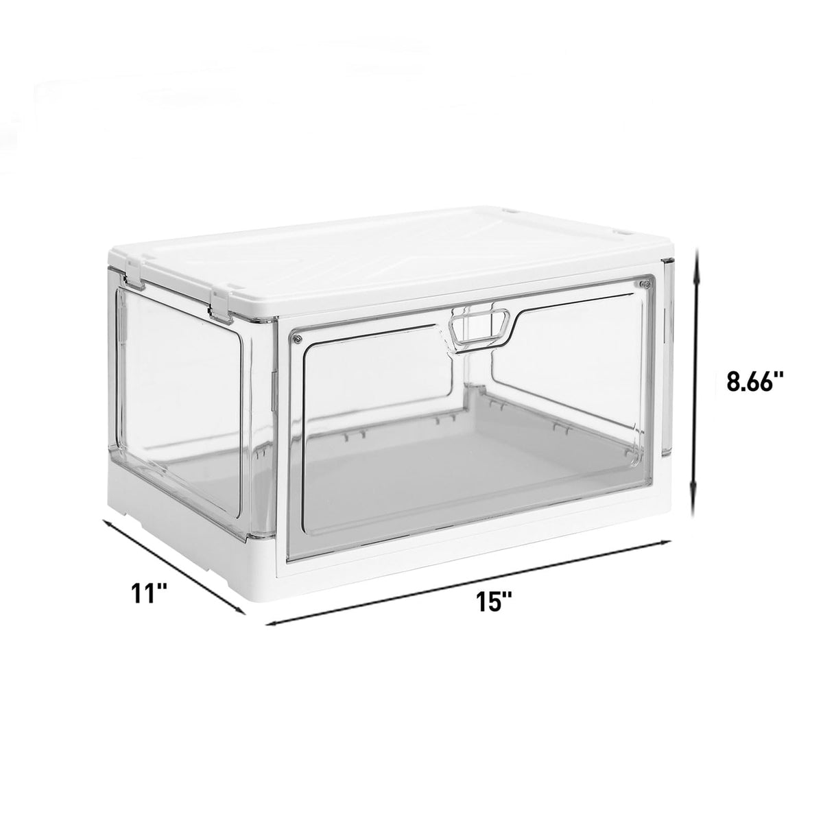 HYBRIDEAS front magnetic door bin for easy access