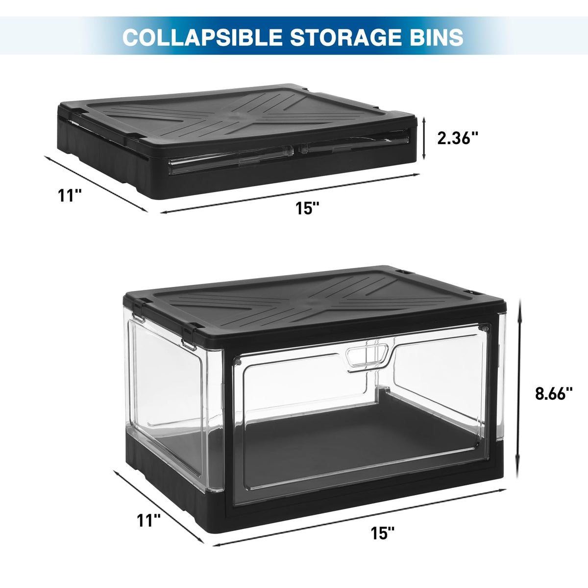 HYBRIDEAS front magnetic door offers easy access without moving items from the top.