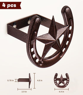 HYDERMUS easy-install hardware included for quick wall mounting in minutes.