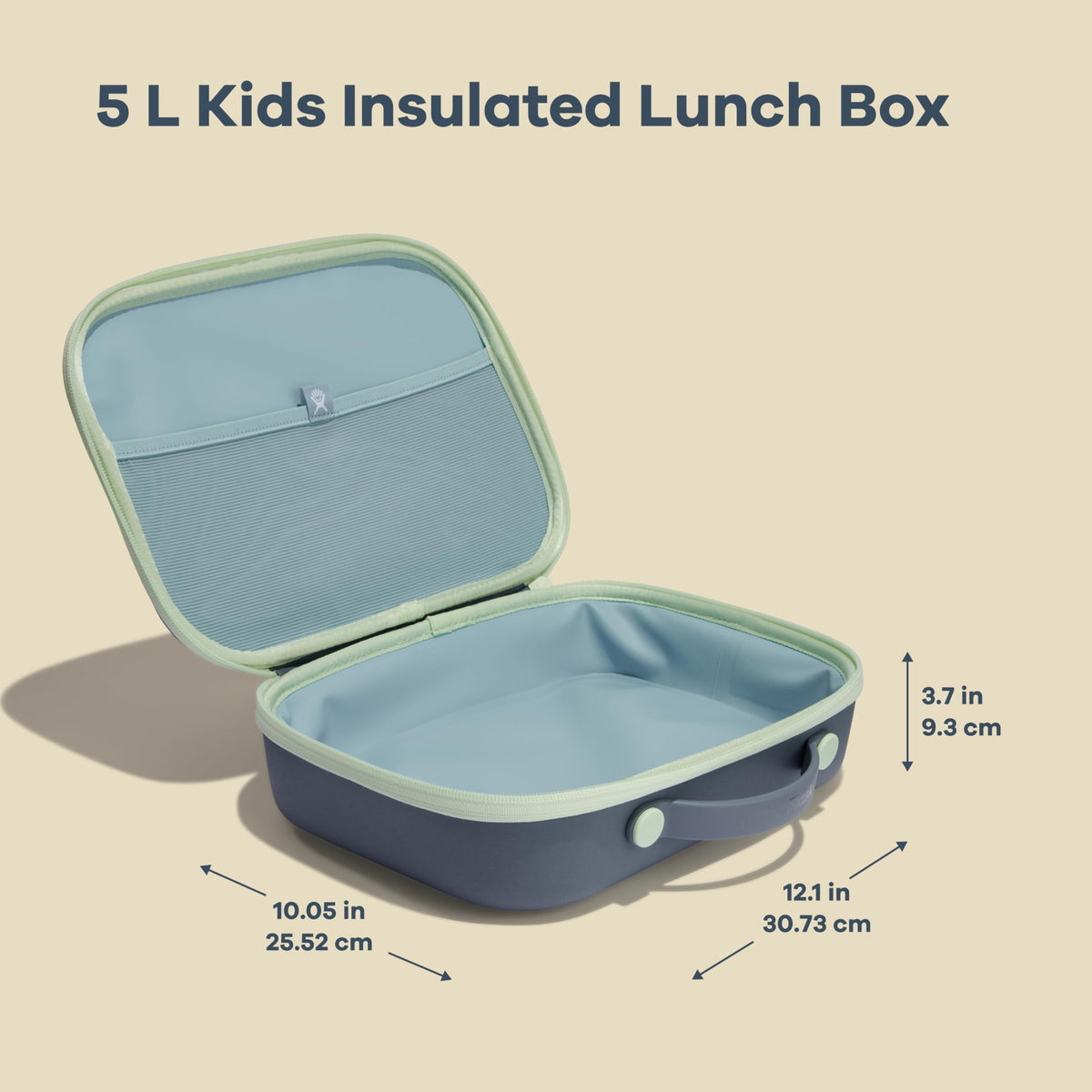 Hydro Flask lunch box interior is easy to wipe clean after meals.