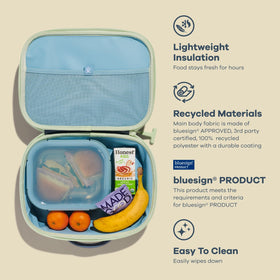 Hydro Flask lunch box insulation helps keep PB&J fresh with an ice pack.