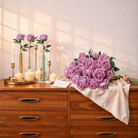 HyeFlora dusty roses add delicate petal texture for realism.