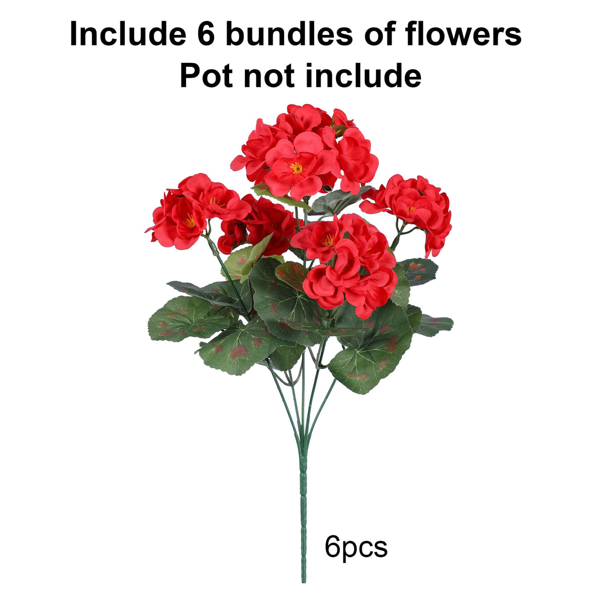 HyeFlora geraniums on balcony or porch add spring color and UV resistance.