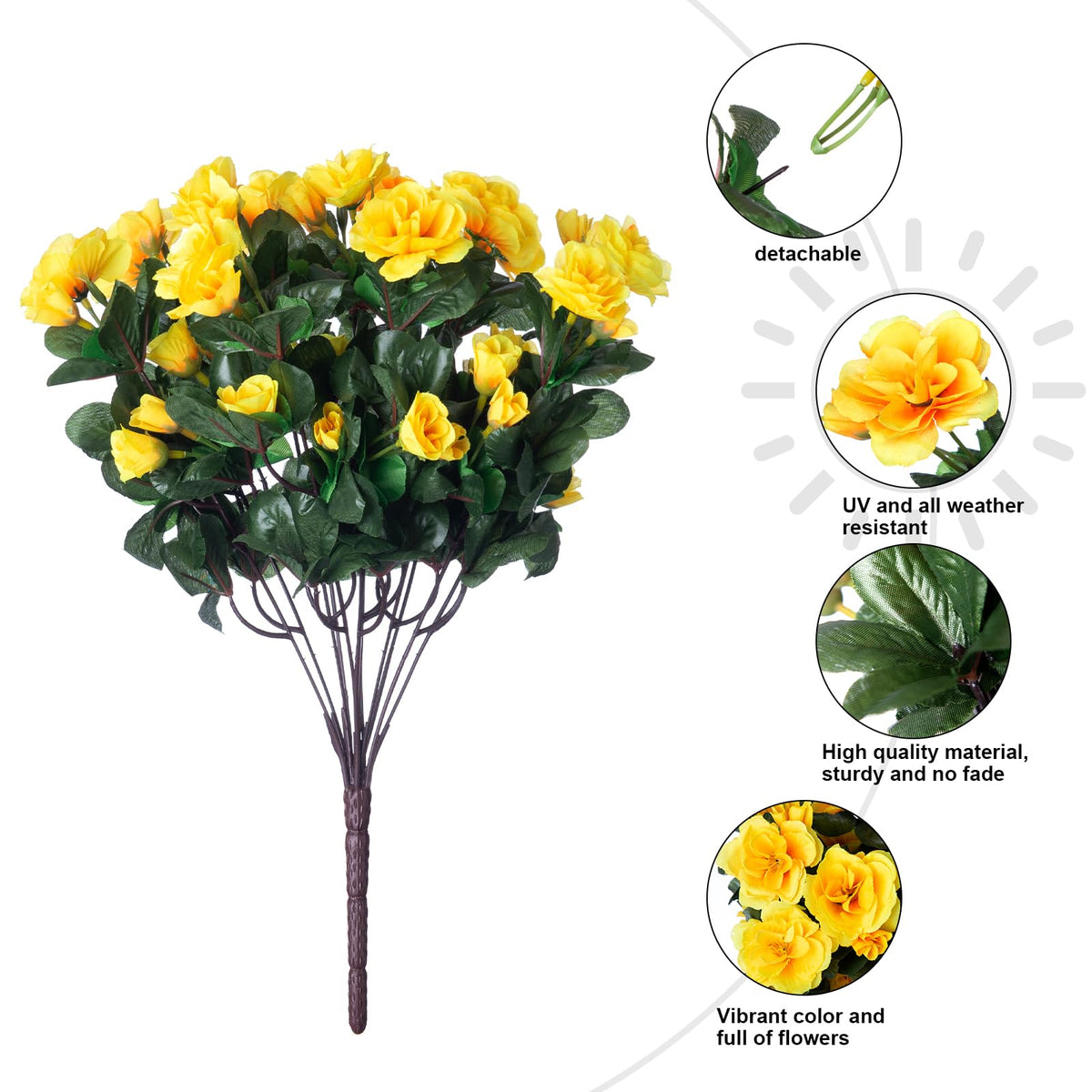 HyeFlora low-maintenance artificial flowers for easy upkeep
